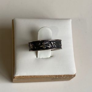 Vintage southwestern Masha sterling silver ring